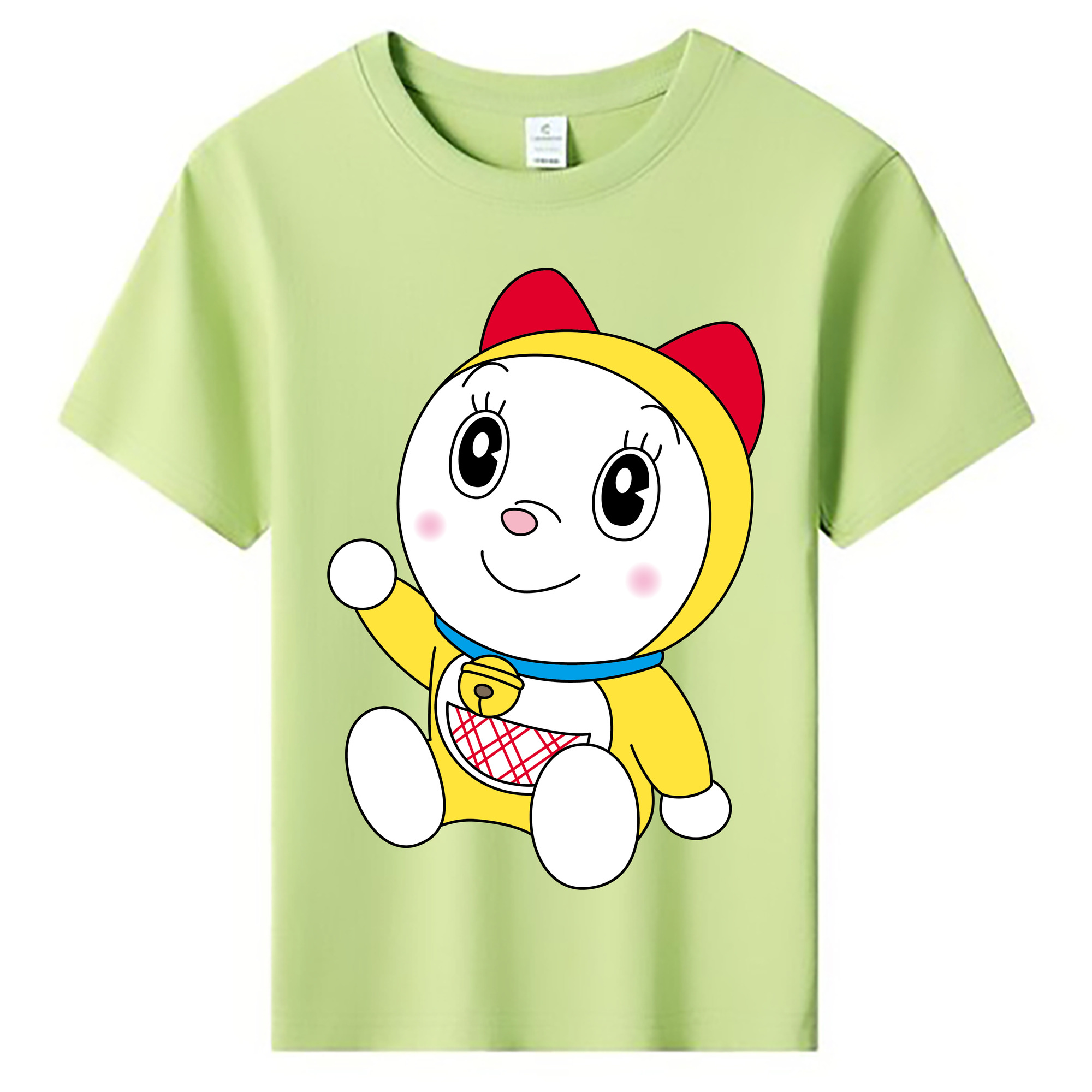（画像用） ドラえもん ドラミ Doraemon Dorami 綿100％キッズTシャツ（フロントプリント）
